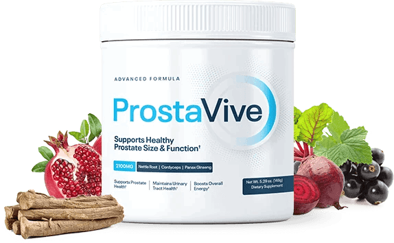 Prostavive supplement bottle